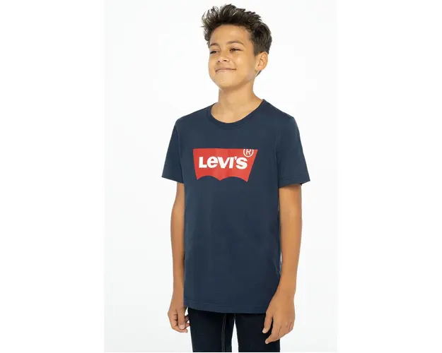 Levi's Tricou copii culoarea albastru marin, cu imprimeu