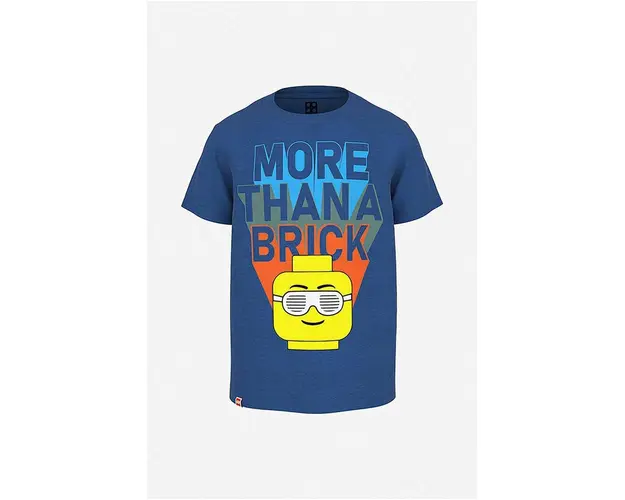 Lego tricou de bumbac pentru copii culoarea albastru marin, cu imprimeu, Koszulka Lego Wear T-shirt SS 12010543 259
