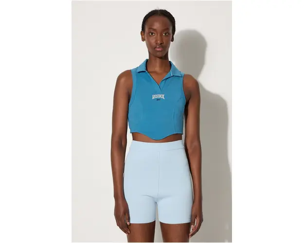 Reebok Classic top Varsity Tank femei HT7842-blue