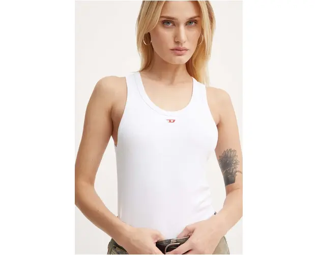 Diesel top T-ANKY-D femei, culoarea alb, A05104.0EJAI