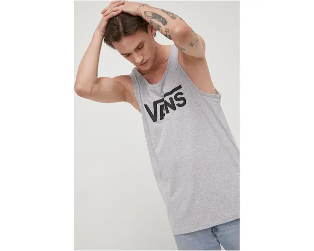 Vans tricou barbati, culoarea gri