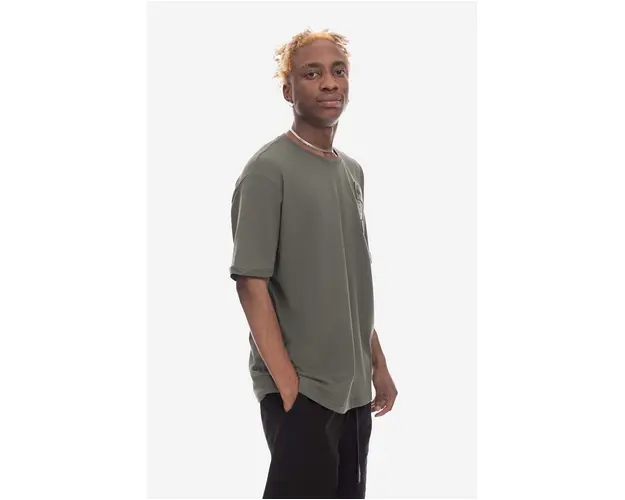 Alpha Industries tricou din bumbac Patch T LF 136500 142 culoarea verde, cu imprimeu 136500.142-green