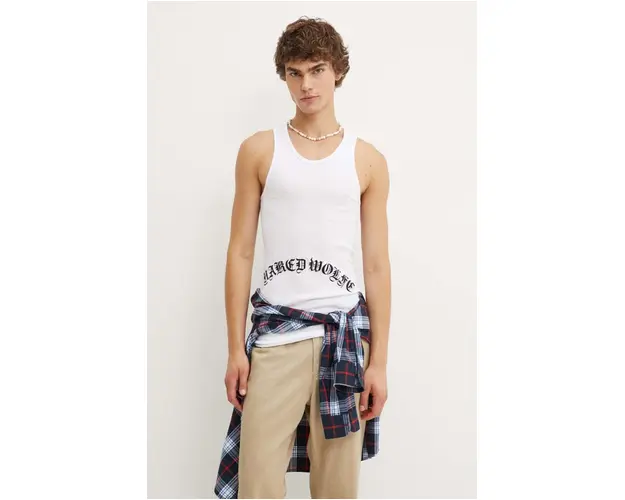 Naked Wolfe tricou barbati, culoarea alb, gothic.tank
