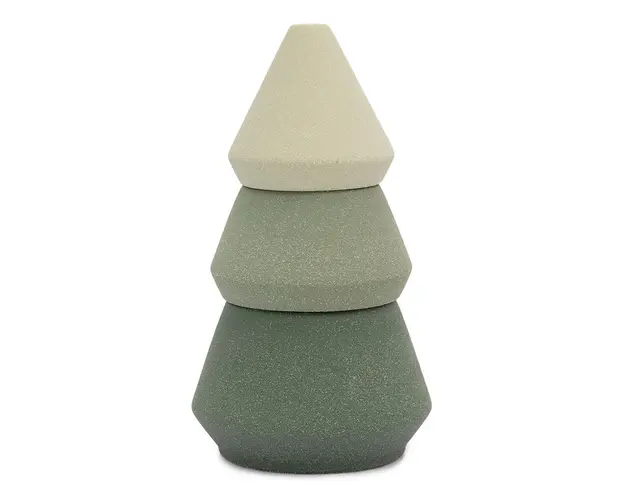 Paddywax set de lumanari de soia cu suport de tamaie Cypress & Fir 297 g + 155 g