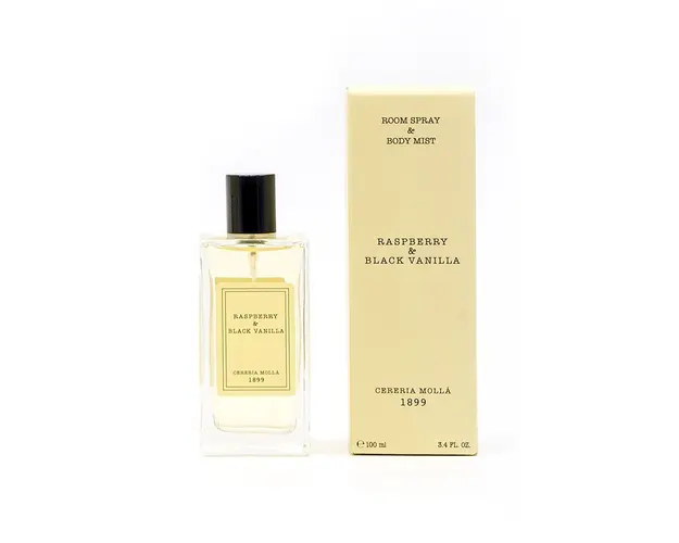 Cereria Molla parfum de camera Raspberry and Black Vanil 100 ml