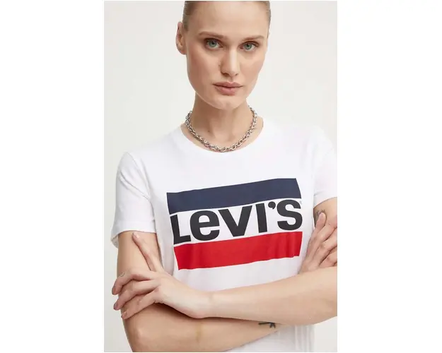 Levi's top The Perfect Tee Sportswear 17369.0297-white