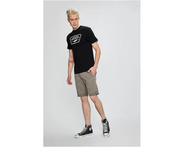 Vans - tricou VN000QN8Y281-Black/Wht