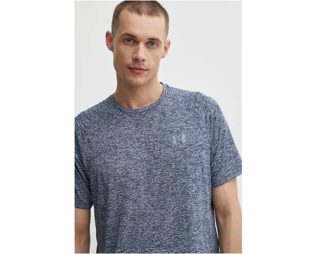 Under Armour tricou de antrenament culoarea gri, neted