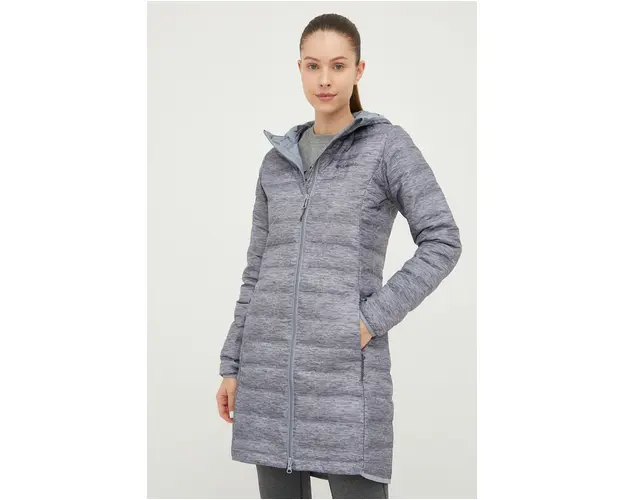 Columbia geaca sport din puf Lake culoarea gri, de tranzitie