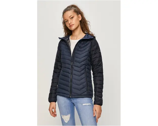 Columbia geaca femei, culoarea bleumarin, de tranzitie 1699071-100