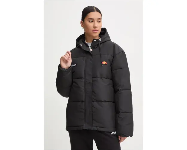 Ellesse Geaca femei, culoarea negru, de tranzitie