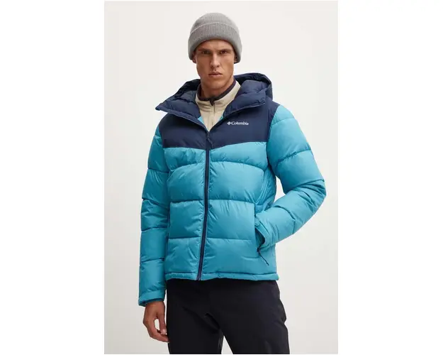 Columbia geaca Iceline culoarea verde