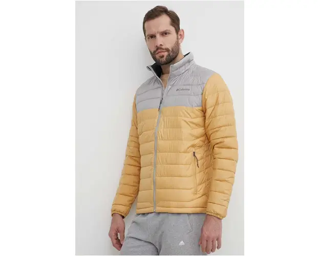 Columbia geaca sport Powder Lite culoarea bej 1698001