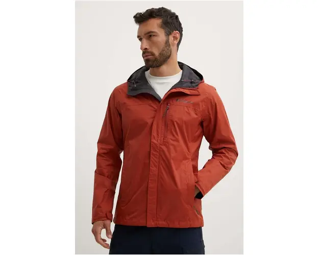 Columbia geaca outdoor Pouring Adventure II culoarea rosu, de tranzie 1760061