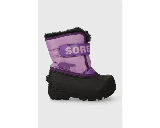 Sorel cizme de iarna copii culoarea violet