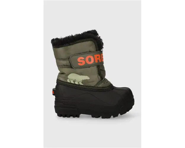 Sorel cizme de iarna copii culoarea verde