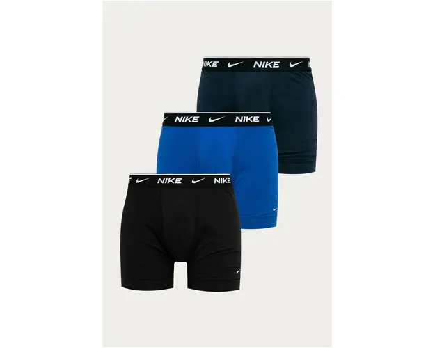 Nike boxeri (3-pack) barbati, culoarea albastru marin