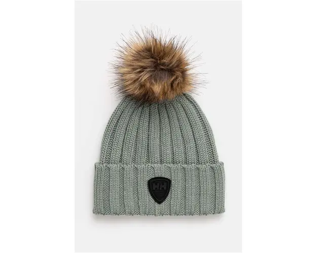 Helly Hansen caciula Limelight culoarea verde