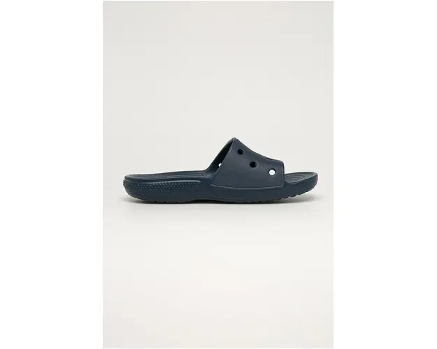 Crocs papuci Classic Slide barbati, culoarea bleumarin 206121