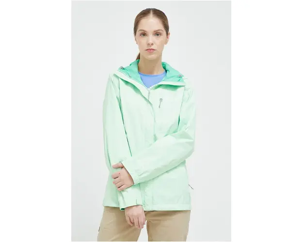 Columbia geaca outdoor Pouring Adventure II culoarea verde, de tranzitie 1760071