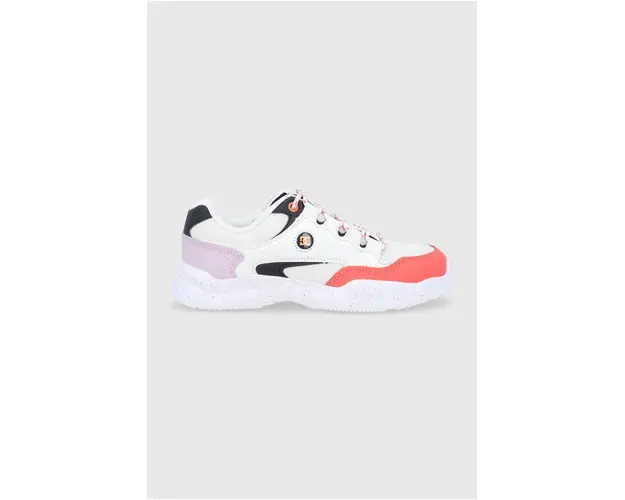 Dc Pantofi culoarea crem, cu toc plat