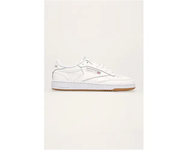 Reebok Classic sneakers din piele CLUB C 85 culoarea alb