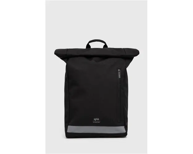 Lefrik Rucsac culoarea negru, mare, material neted