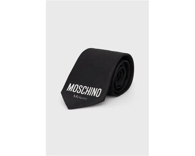 Moschino Cravata culoarea negru