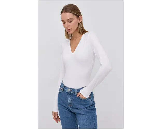 Spanx - Longsleeve modular SLEEVE V-NECK BODYSUIT