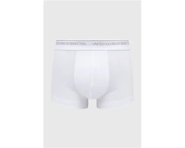 United Colors of Benetton Boxeri barbati, culoarea alb
