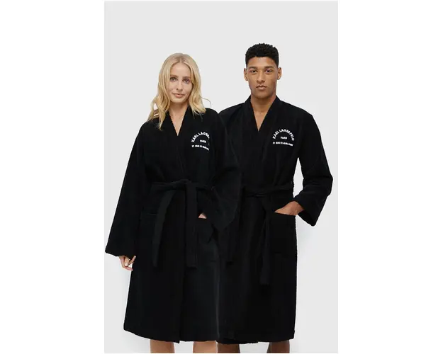 Karl Lagerfeld Halat culoarea negru