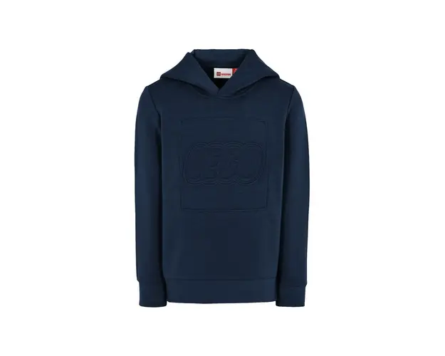 Lego Wear bluza copii culoarea albastru marin, cu gluga, cu imprimeu