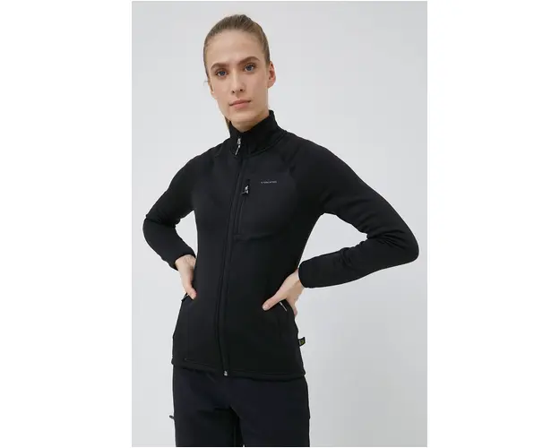 Viking hanorac Jukon femei, culoarea negru, neted