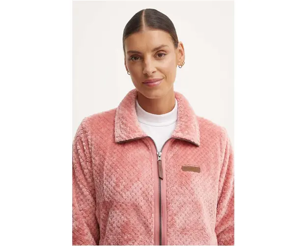 Columbia hanorac Fire Side culoarea bej, neted, 1819791