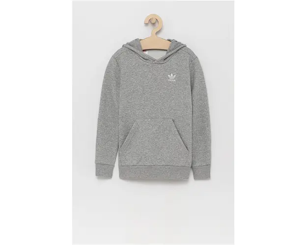 Adidas Originals Bluza copii H32353 culoarea gri, cu imprimeu