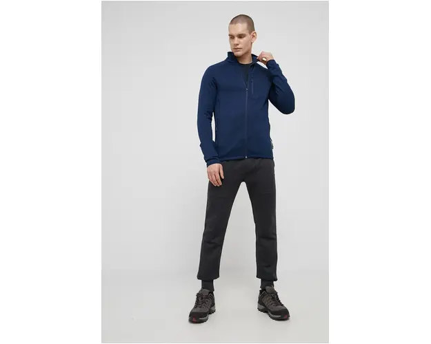 Viking hanorac Jukon barbati, culoarea albastru marin, neted