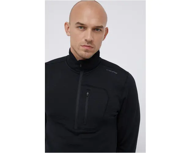 Viking hanorac Admont barbati, culoarea negru, neted