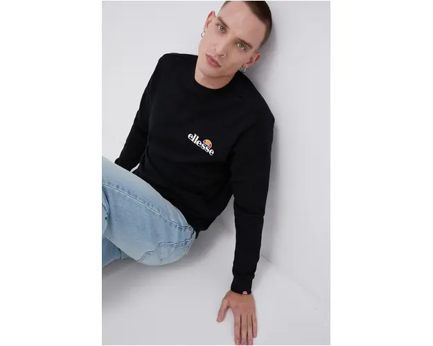 Ellesse Bluza barbati, culoarea negru, cu imprimeu SHS08784-011