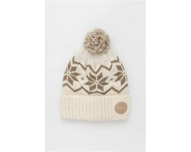 Dakine Caciula din amestec de lana culoarea crem, din tricot gros