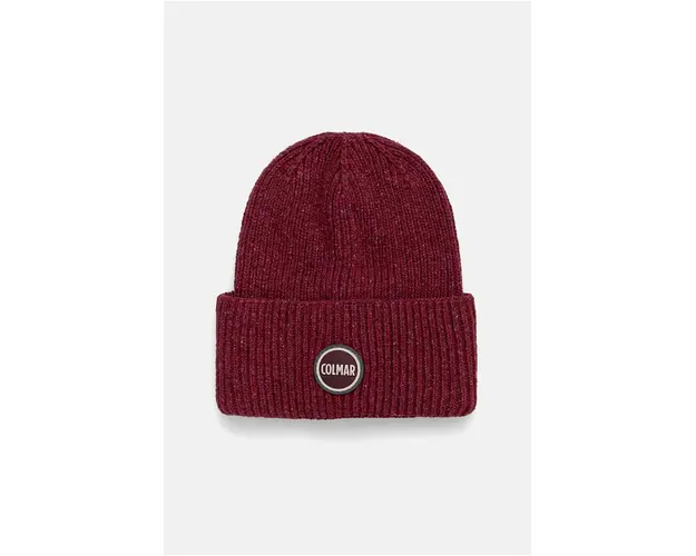 Colmar caciula de lana culoarea bordo, de lana