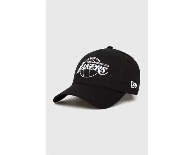 New Era sapca culoarea negru, cu imprimeu 12292584-BLACK