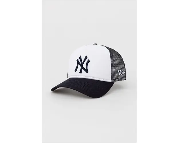 New Era sapca culoarea albastru marin, cu imprimeu