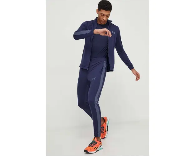 Under Armour trening sport Knit Track Suit culoarea albastru marin, 1357139