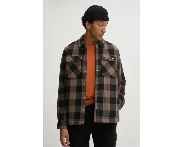 Dickies geaca barbati, culoarea maro, de tranzitie