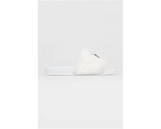 Karl Lagerfeld Papuci de casa culoarea alb