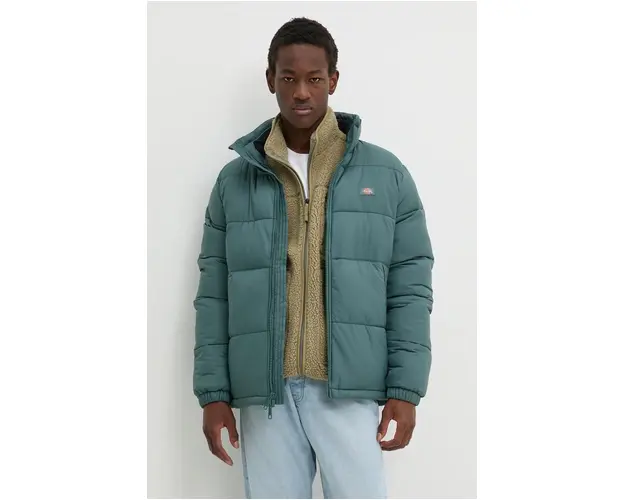 Dickies geaca barbati, culoarea verde, de iarna
