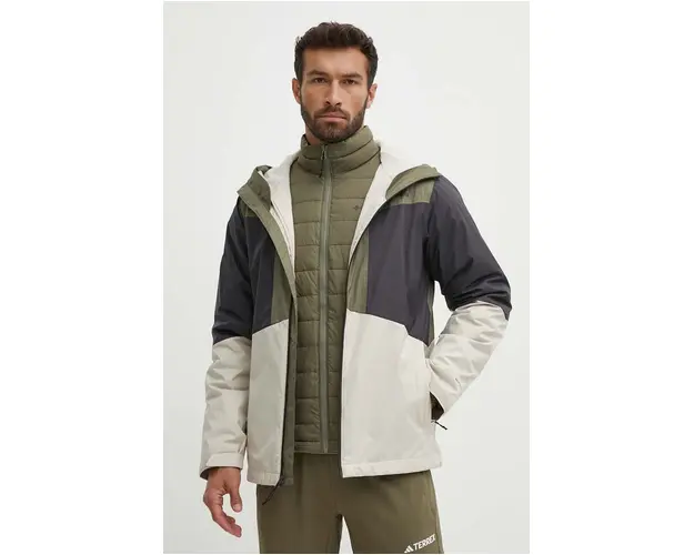 Columbia jacheta de exterior Wallowa Park Interchange culoarea verde