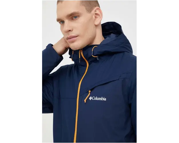 Columbia geaca Iceberg Point culoarea albastru marin