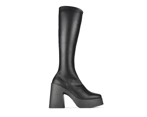 Altercore Cizme Sofia femei, culoarea negru, cu toc drept