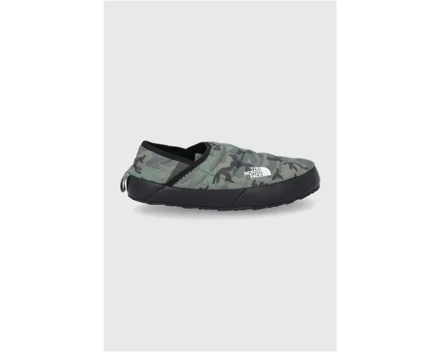 The North Face papuci de casa M THERMOBALL TRACTION MULE V culoarea verde NF0A3UZN33U1-33U1